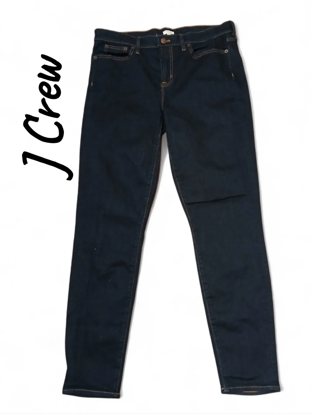 J. Crew Stretch Women's Size 31/30 Black Skinny Jeans
